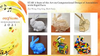 STAR 3: State of the Art on Computational Design of Assemblies with Rigid Parts | Eurographics2021