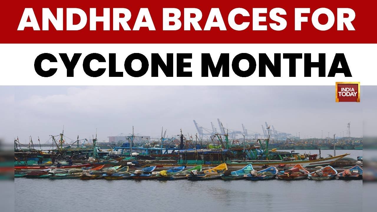 Red Alert in Odisha, Andhra; Thousands Evacuated as Cyclone Montha Set to Make Landfall Tonight