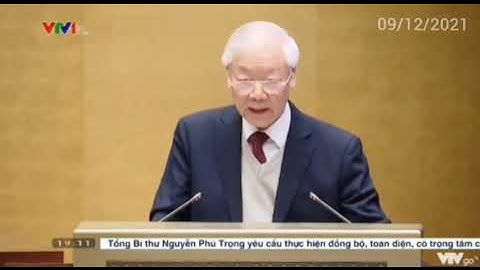 TBT Nguyễn Phú Trọng phát biểu chỉ đạo tại Hội nghị cán bộ toàn quốc về xây dựng, chỉnh đốn Đảng