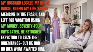 He Threw Away My Medicine, Spent My Money On A Vacation, Then Returned For My Fortune — I Was Ready