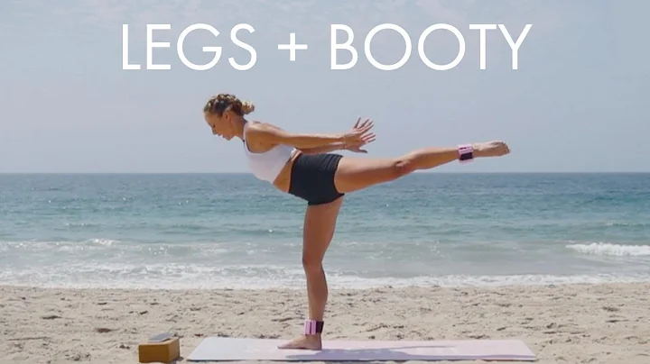 20 Min Lean Thighs & Lifted Booty Barre Workout //...