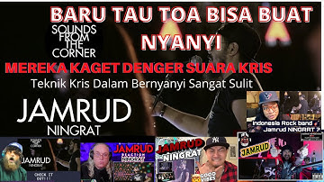 REAKSI BULE LIAT BAND JAMRUD MANGGUNG BAWAIN LAGU NINGRAT ❗ JAMRUD REACTION 🔞