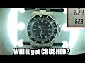 1000m/3300ft  Dive Watch Vs. Deep Sea Chamber | Max depth 3000 meters!