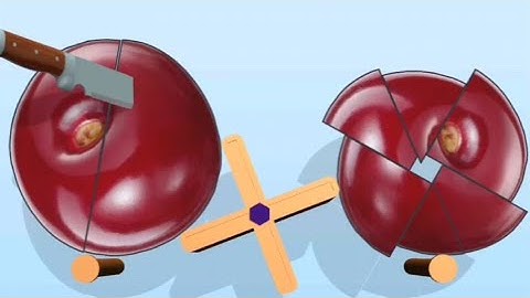 Very satisfying and Relaxing Fruit & Vegetable ASMR Slicing Delicious Game Slice it!!! Level 805-810