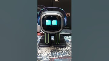 Desktop Pet EMO Play tic tac toe Part 1 #emo #youtubeshorts #shorts #shortvideo #emo robot