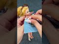 Satisfying with Unboxing Barbie, ASMR #shorts #barbie #asmr #toys #unboxing #disneytoys #miniature