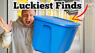 LUCKIEST STORAGE UNIT FINDS I Bought An Abandoned Storage Locker / Opening Mystery Boxes