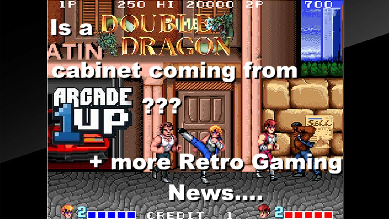 Is a Double Dragon cabinet coming from Arcade1up? Plus more Retro Gaming news