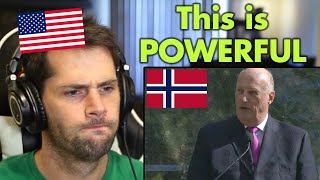 American Reacts to Norwegian King Harald