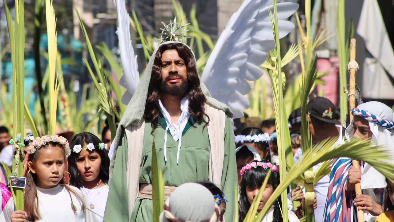 Domingo de Ramos en Iztapalapa 182 Representación