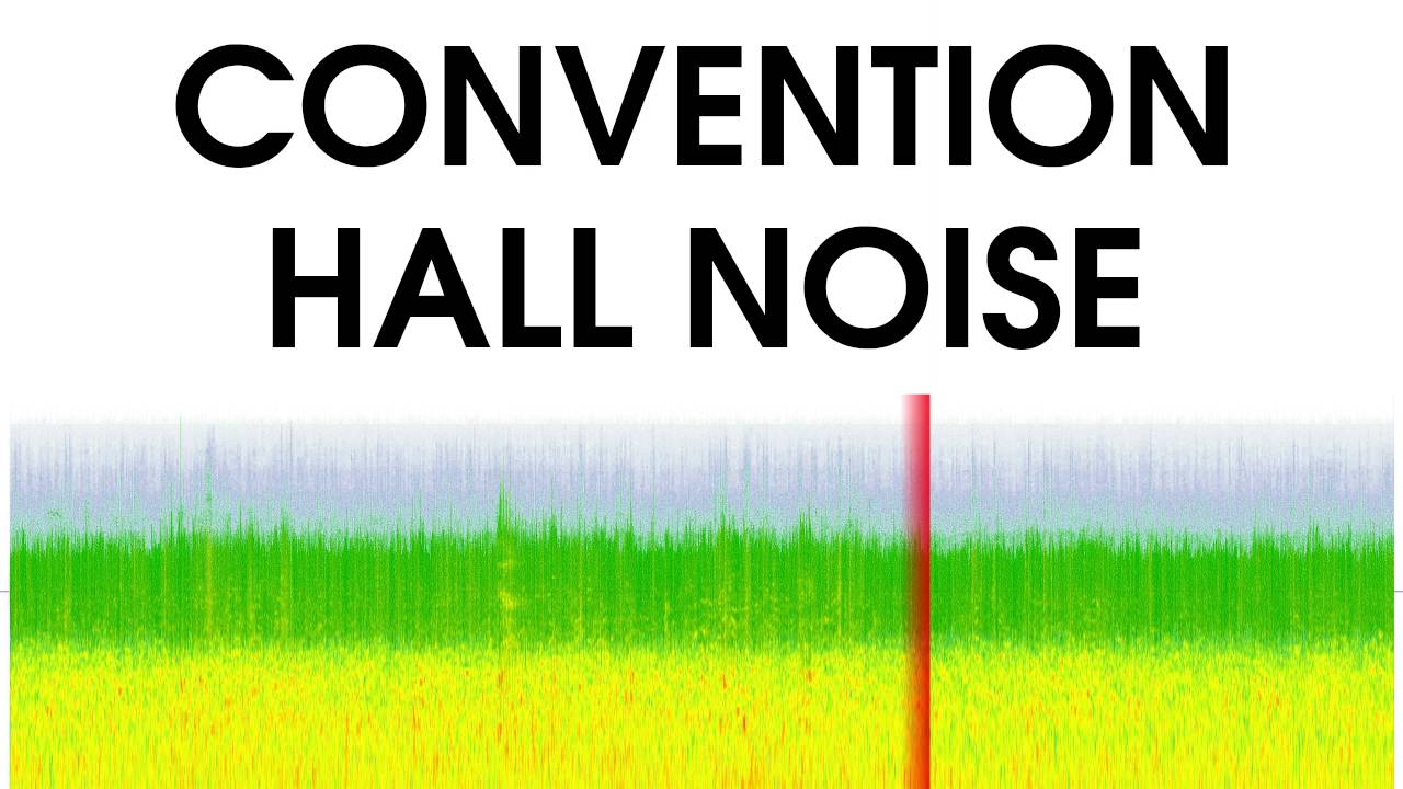 Convention Hall Noise Ambience Sound Effect YouTube