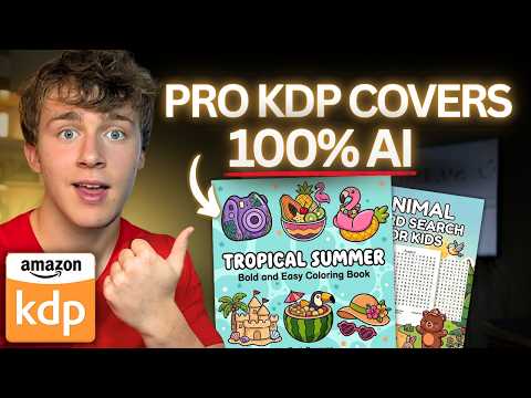 Make Amazon KDP Book Covers With AI That Don't Look Like AI Slop