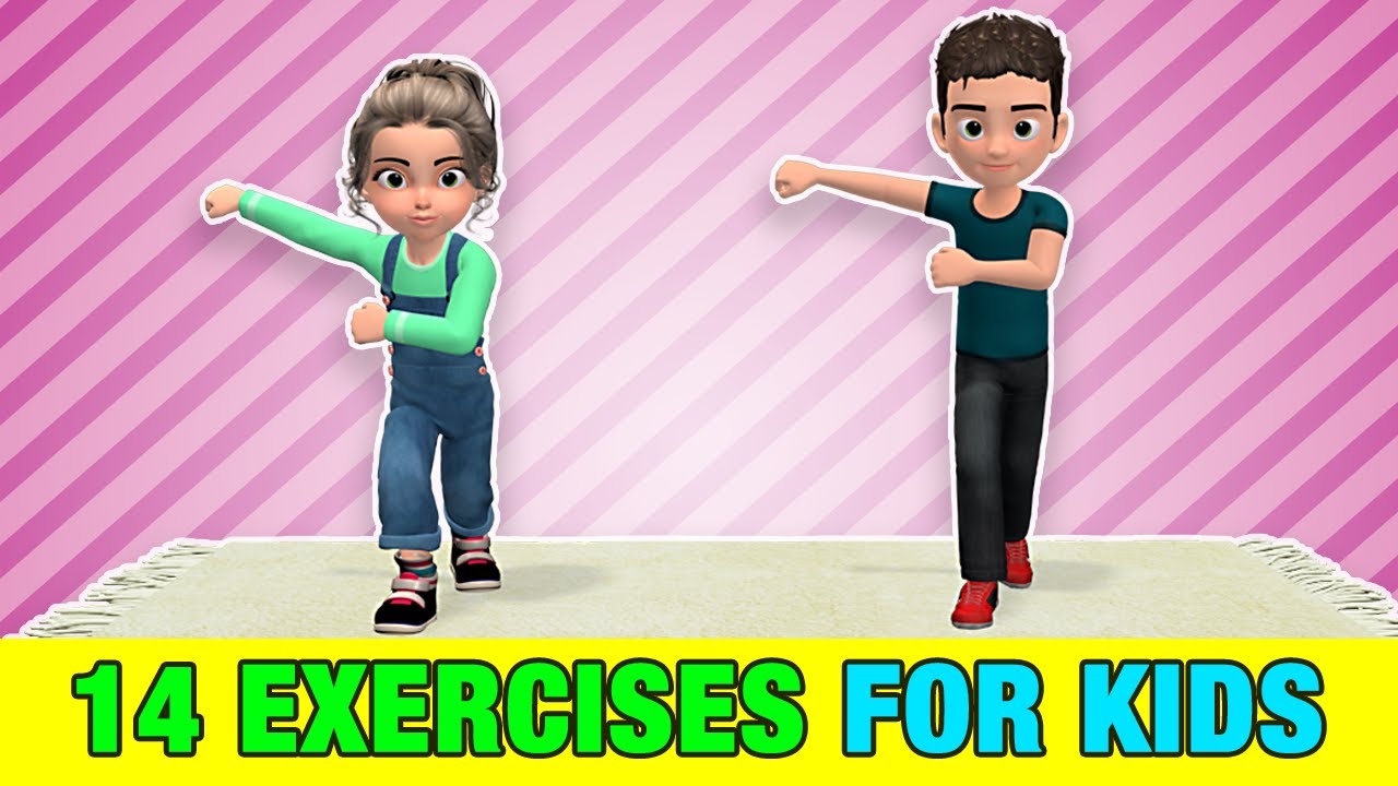 14 Best Exercises For Kids To Do At Home Youtube