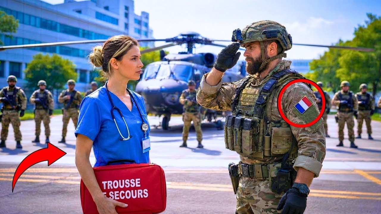 La nouvelle infirmière que tous ignoraient.— jusqu'à ce qu'un hélico Navy SEAL vienne la récupérer.