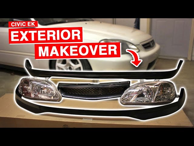 Exterior Makeover For Project Civic EK! class=