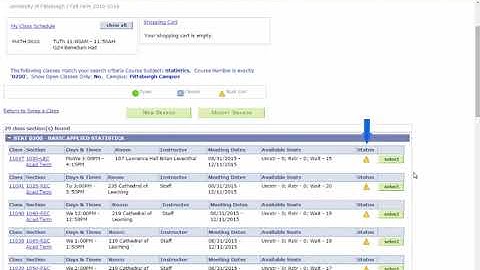 Student Center Swapping into a Wait List Class