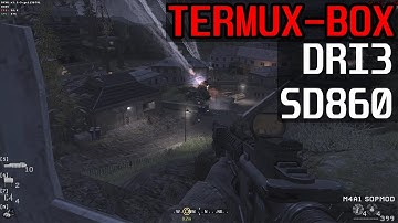 COD4 MW | termux-box | SD860 POCO X3 PRO