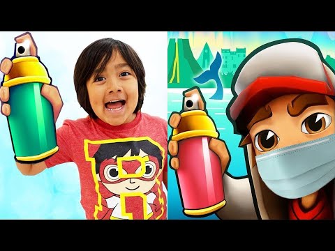 Subway Surfers Iceland 2022 vs Spongebob Tag with Ryan Gameplay HD