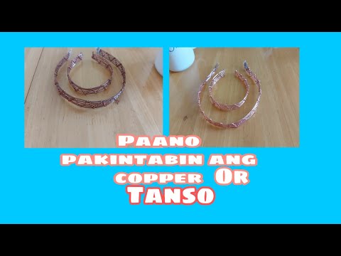 How to shine copper / Paano pakintabin ang tanso / copper