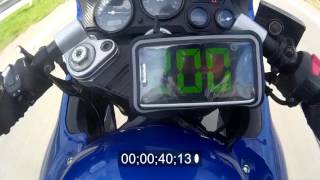 Bliv oppe samtale galop Suzuki Katana GSX-F 600 0-200 top speed - YouTube