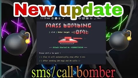 call bomber | sms bomber | call spam | fake calls | #termux  tools #memeshackers