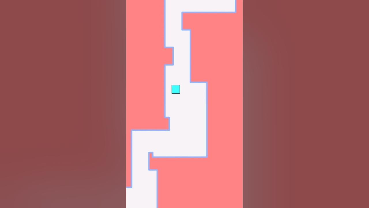 Bouncing square. Bouncing square