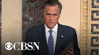 Republican Senator Mitt Romney announces he will vote to convict Trump Net Worth