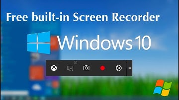 How to Screen Record in Windows 10 for Free | Built-in Screen Recorder Tutorial