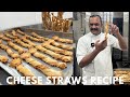 Cheese Straws Recipe | Perfect Puff Pastry Straws | Cheesy Bread Straws | Cheese Puff Straws