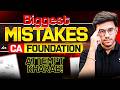 Biggest Mistake in CA FOUNDATION! Is Ek Galti Ne Students Ka Attempt Bigaad Diya 😳Aditya Shivhare