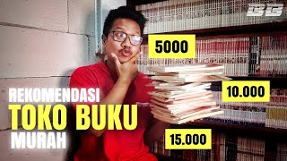 Rekomendasi TOKO BUKU MURAH buat beli KOMIK MURAH banget nih // Booktube Indonesia