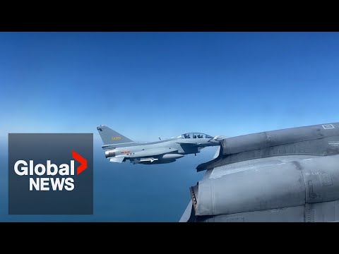 "Are we okay?": Chinese military jet intercepts Canadian Forces plane in "aggressive manner"