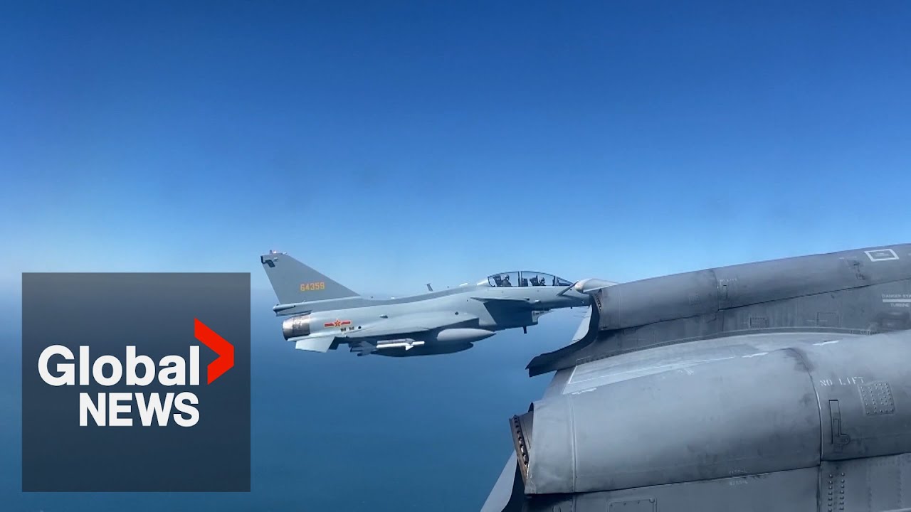 Are we okay Chinese military jet intercepts Canadian Forces plane in aggressive manner