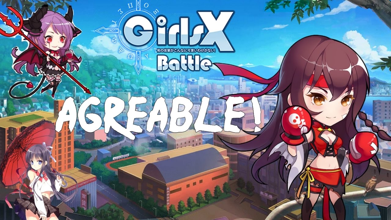 Girl X battle Gameplay FrCes filles sont trés forte et présentation