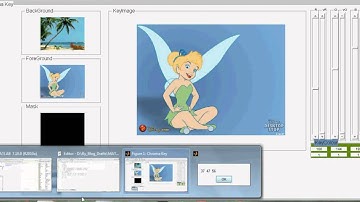 Chroma Keying MATLAB example