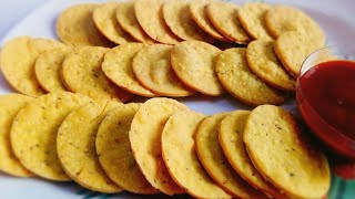 झटपट बनाए बेसन की पपडी | बेसन पापड | besan papdi recipe | besan papdi | papad | Archana Rathod |