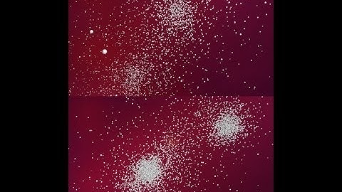 Simulated galaxy cluster