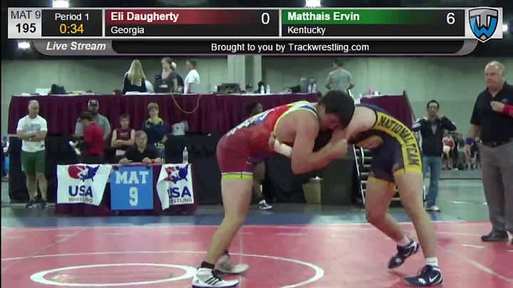 2120 Cadet Men 195 Eli Daugherty Georgia vs Mattha...
