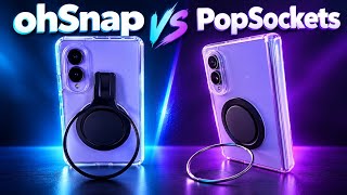 Information OhSnap Grip Stand vs PopSockets Low-Pro Grip Guide