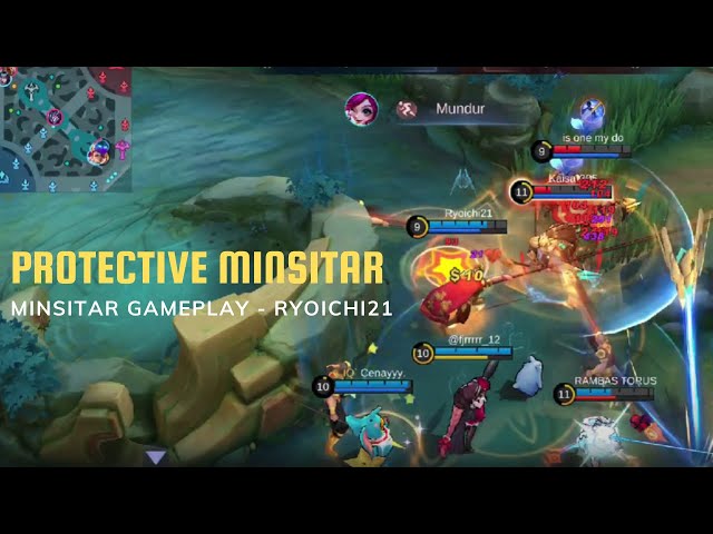 [Mobile Legends] Protective Minsitthar Gameplay! - Ryoichi21 class=