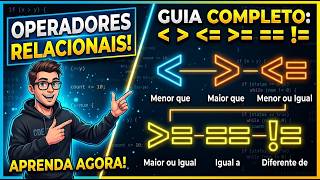 Entenda os Operadores Relacionais no Java de Uma Vez Por Todas!