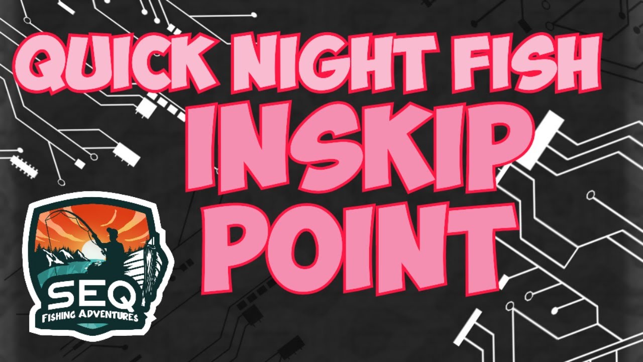 night fishing inskip point - YouTube