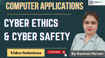 Class 10 Computer Applications Chapter 6|Cyber Ethics Full Chapter Explanation | Book Code 165