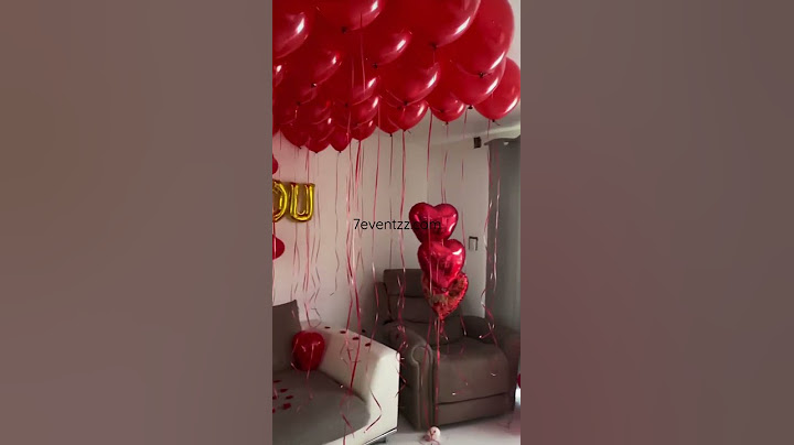 Best Birthday Surprise Idea For Wife  Girlfriend Romantic Decoration Idea Surprise Decor by 7eventzz