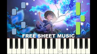 RUU'S SONG from Genshin Impact, Piano tutorial with free Sheet Music (pdf)