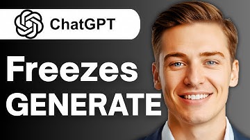 ChatGPT Freezes While Generating Content | Why ChatGPT Is Not Working and How to Fix (Updated 2025)