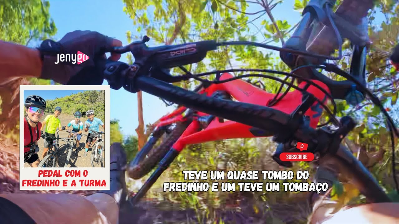 Despedida e um tombaço na trilha