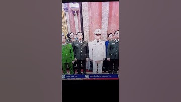 Thăng cấp bậc hàm thượng tướng đối với thứ trưởng lê quốc HÙNG