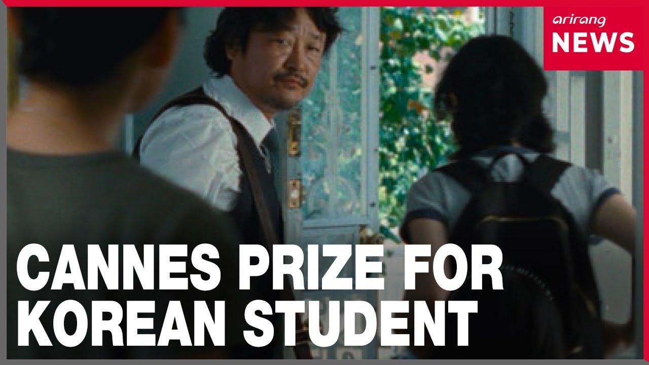 News coverage of a La Cinef prize winner at Cannes, illustrating the international recognition the Cinefondation program offers emerging filmmakers