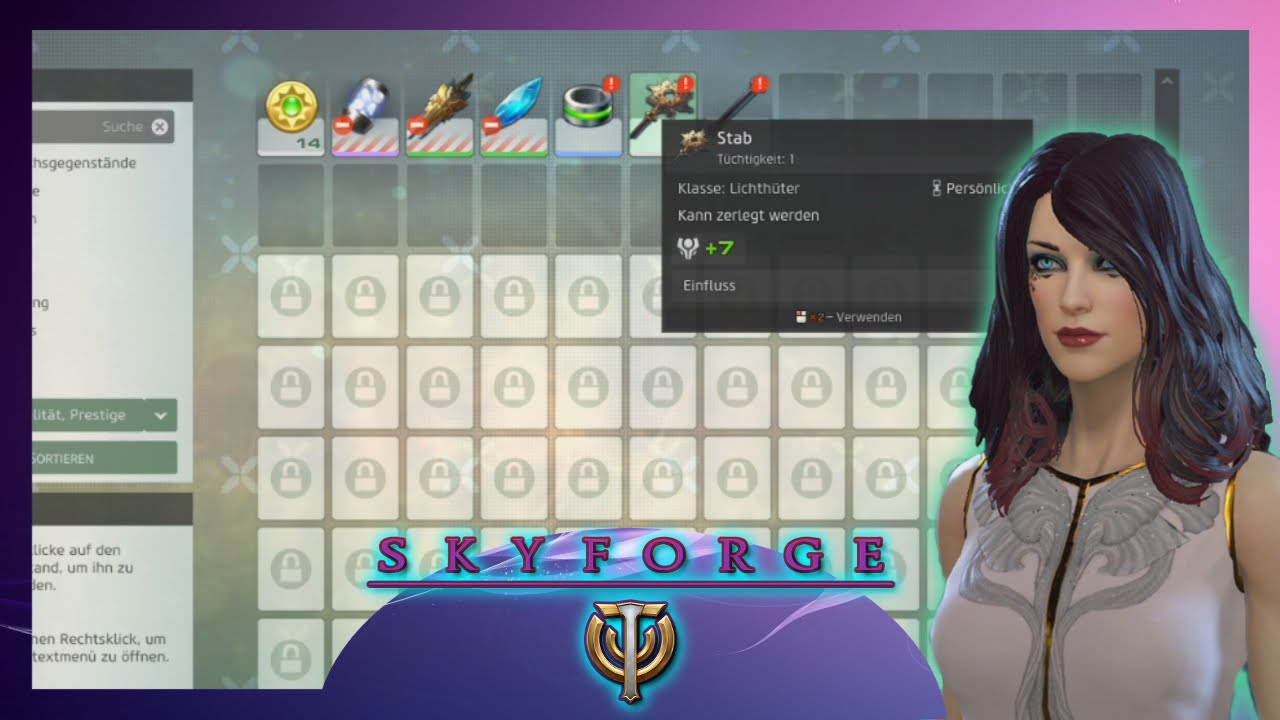 Austauschen & aufwerten ♥ Skyforge »07« ♥ [Let's Play][deutsch] - YouTube